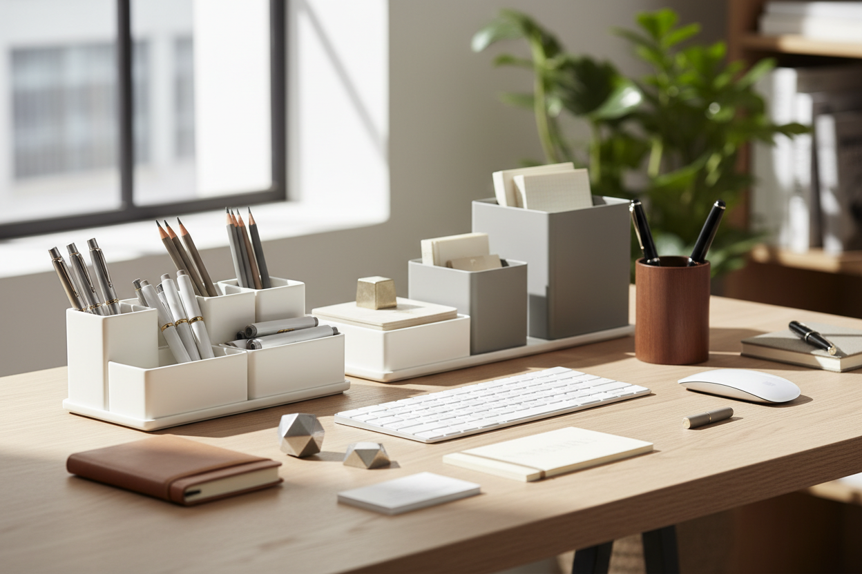 From space-saving organizers to high-quality writing tools, our collection helps you create a workspace that inspires clarity and performance.